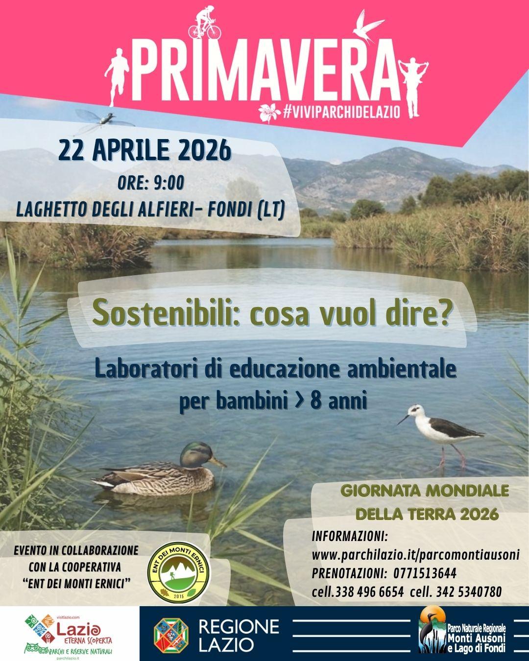 22 Aprile 2026: Giornata mondiale della Terra 2026 Earth Day