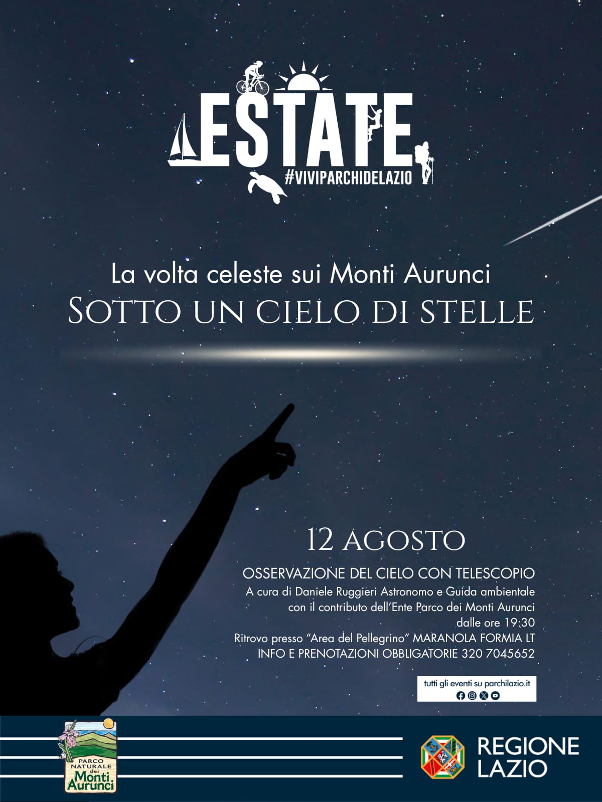 Sotto un cielo di stelle: osservazione astronomica sui Monti Aurunci