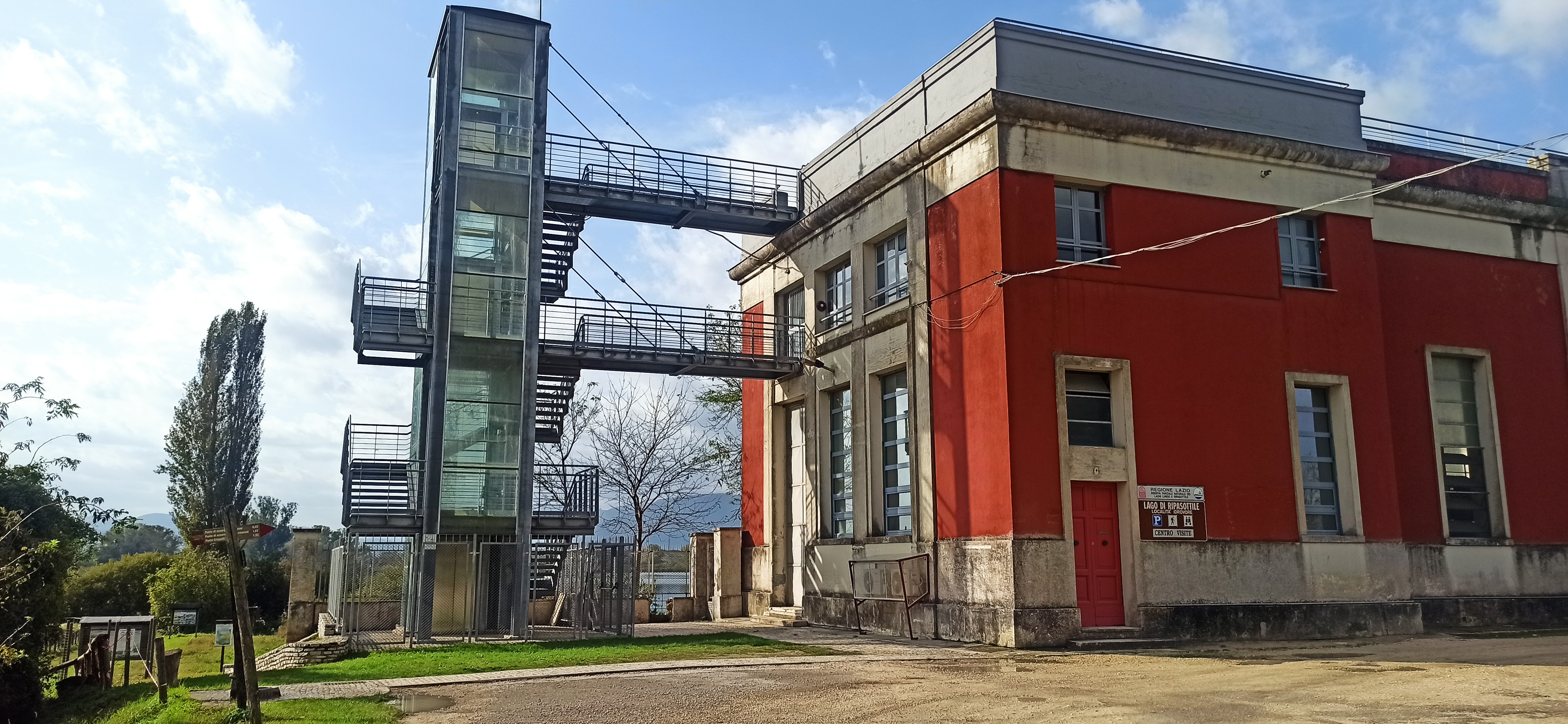Struttura che ospita il Centro Visite