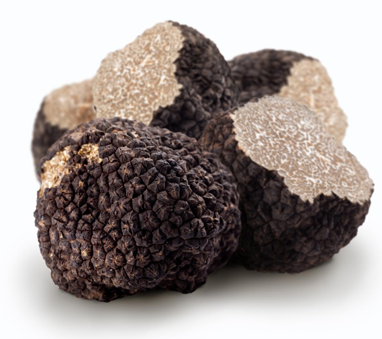 Tartufo bianco, nero