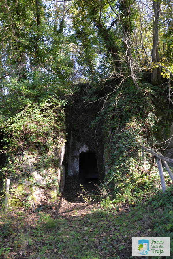 Tomba falisca a Pizzo Piede - foto Archivio Parco