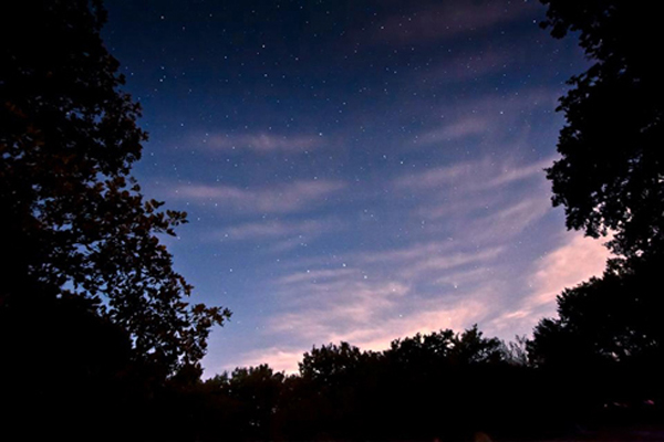 Il Parco al tramonto - foto Associazione Libellule Azzurre
