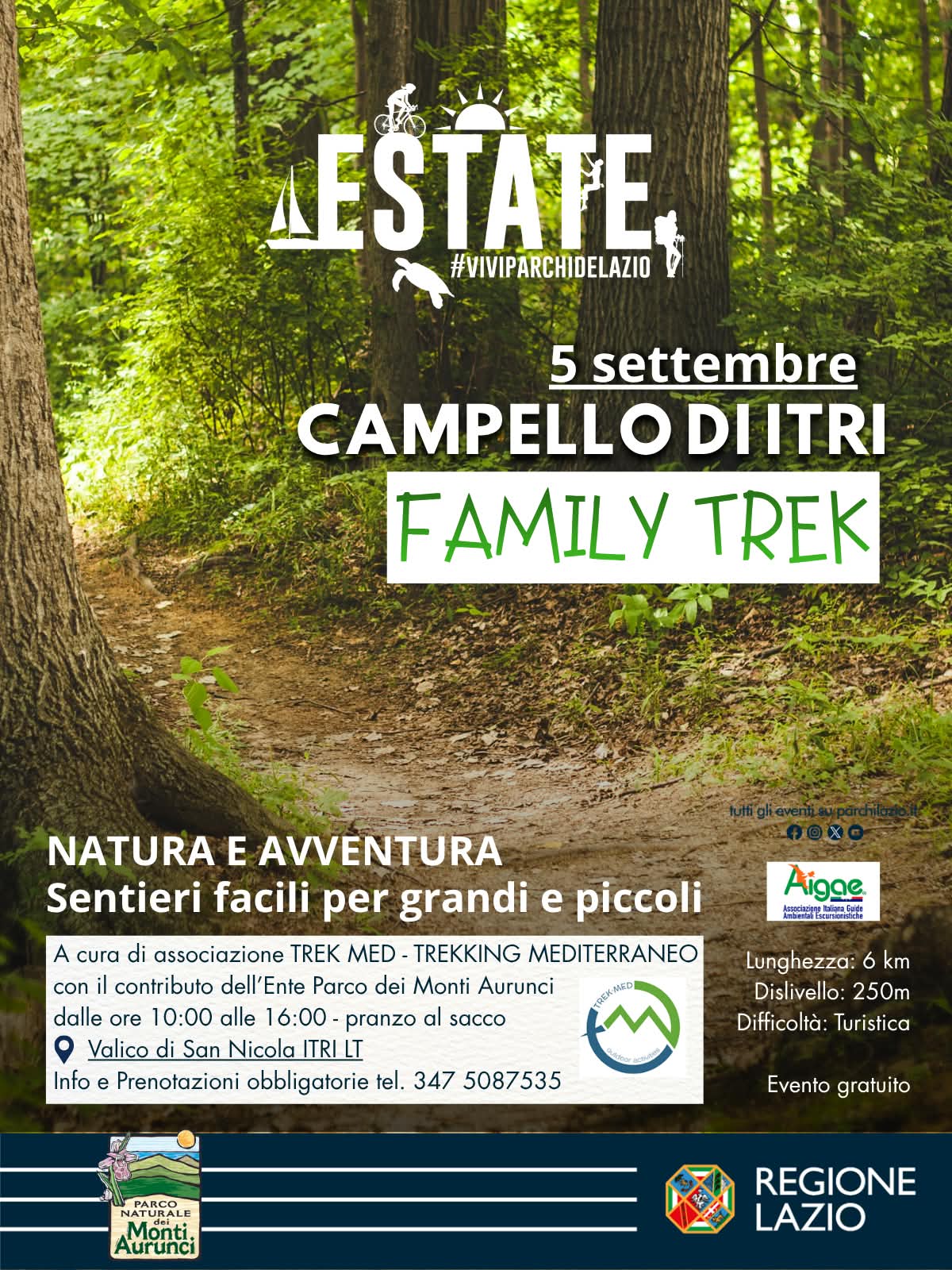 Family Trek: natura e avventura a Campello di Itri