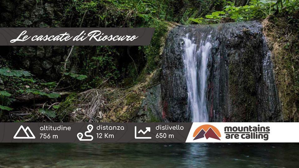 trekking le cascate di rioscuro