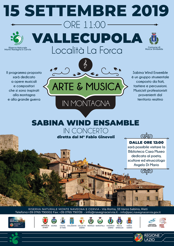 Arte & Musica in Montagna - Vallecupola (Rocca Sinibalda - Rieti) – Località La Forca