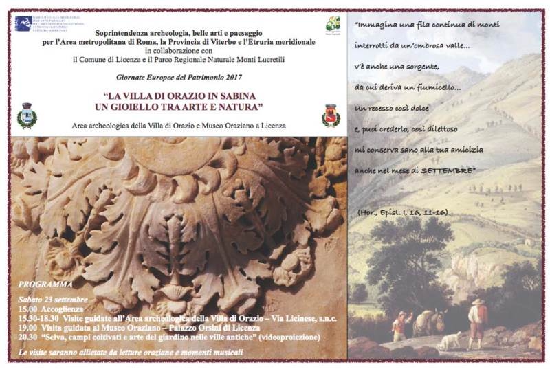 Programma Villa Orazio
