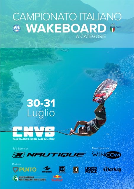 VARCO SABINO - Fine settimana con i campionati italiani di Wake Board al circolo nautico del Salto 