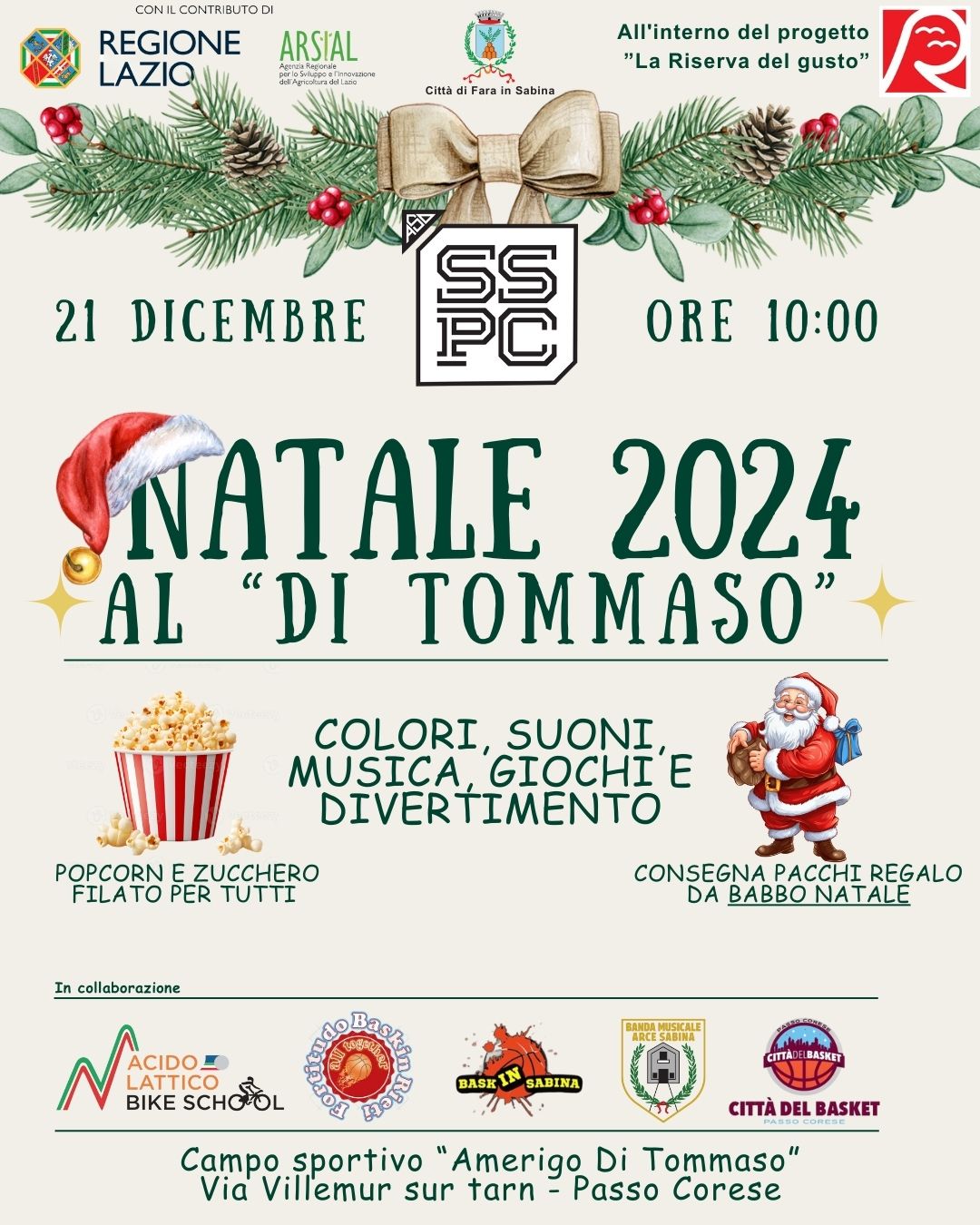 NATALE 2024 "AL DI TOMMASO" il giorno 21 dicembre