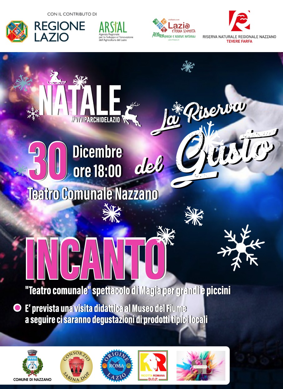 FESTEGGIAMO INSIEME CON UN "INCANTO" IL 30 DICEMBRE 2024