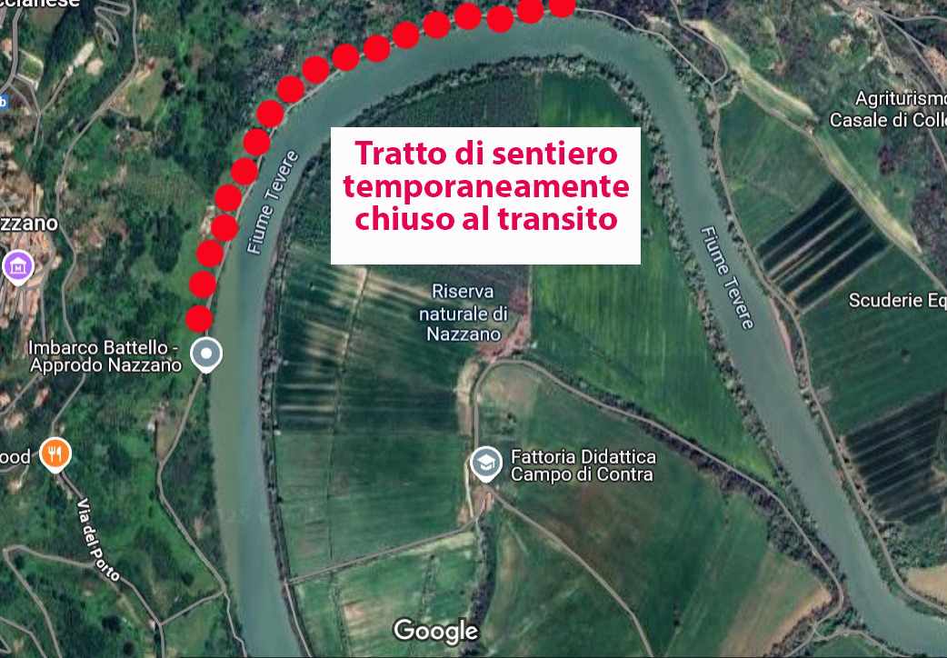 Avviso di Chiusura Temporanea del Sentiero
