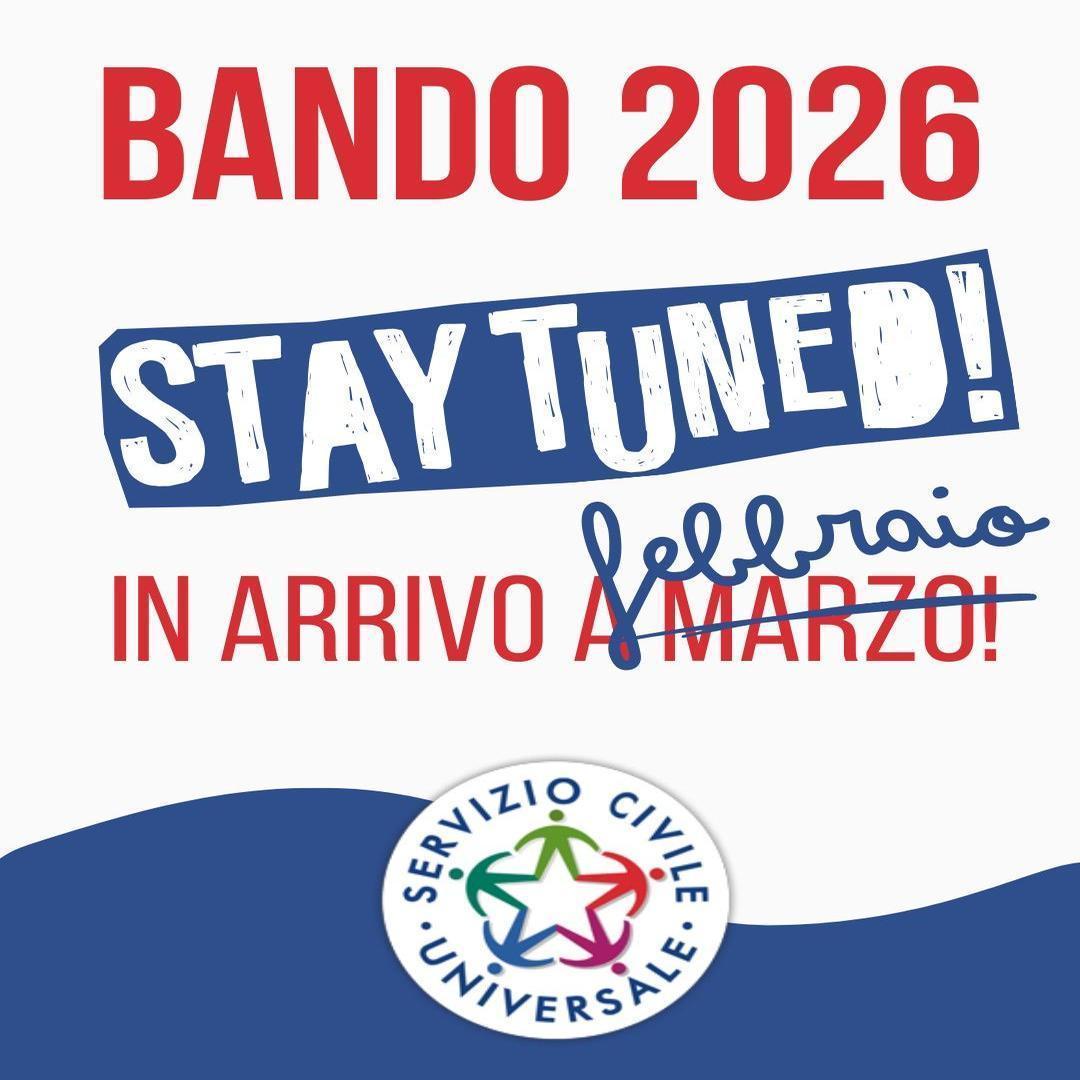 SERVIZIO CIVILE UNIVERSALE - BANDO 2026