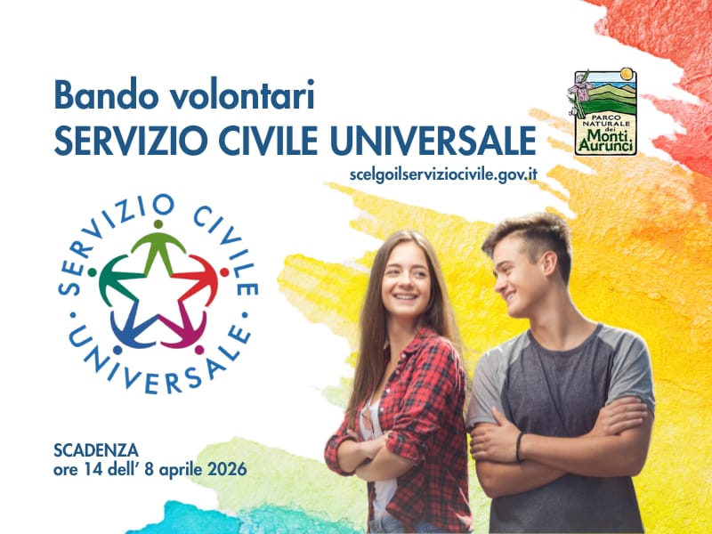 SERVIZIO CIVILE UNIVERSALE - BANDO 2026