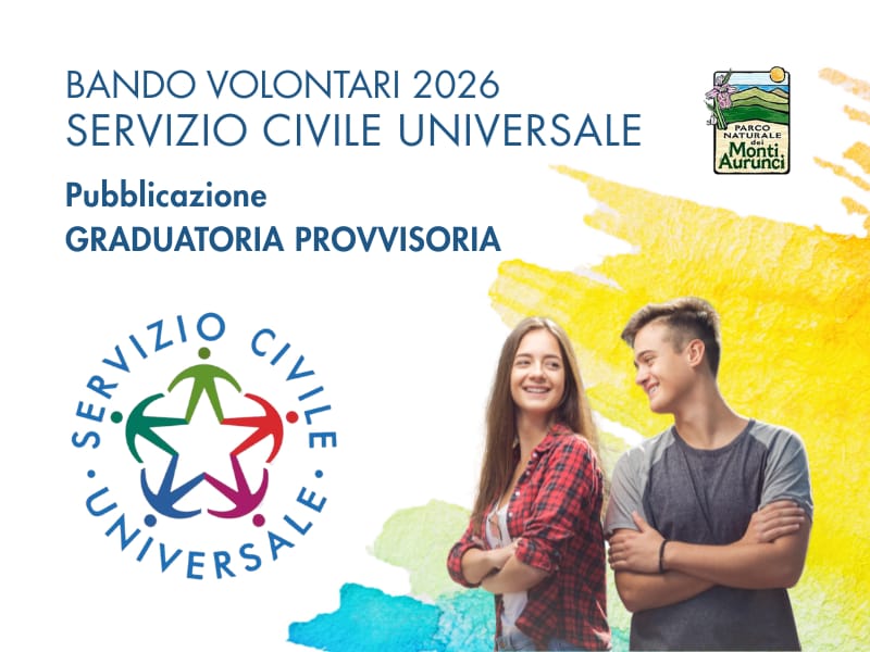 Servizio Civile Universale 2026: pubblicate le graduatorie provvisorie delle selezioni