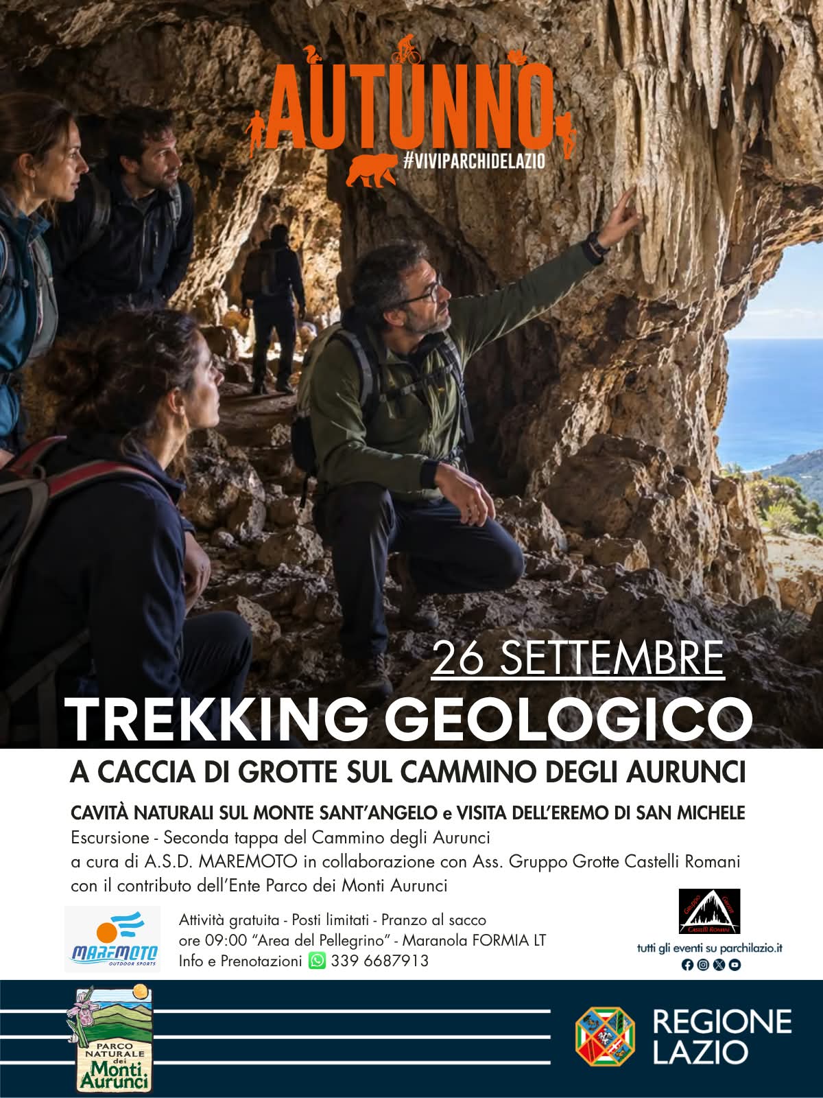 A caccia di grotte sul Cammino degli Aurunci