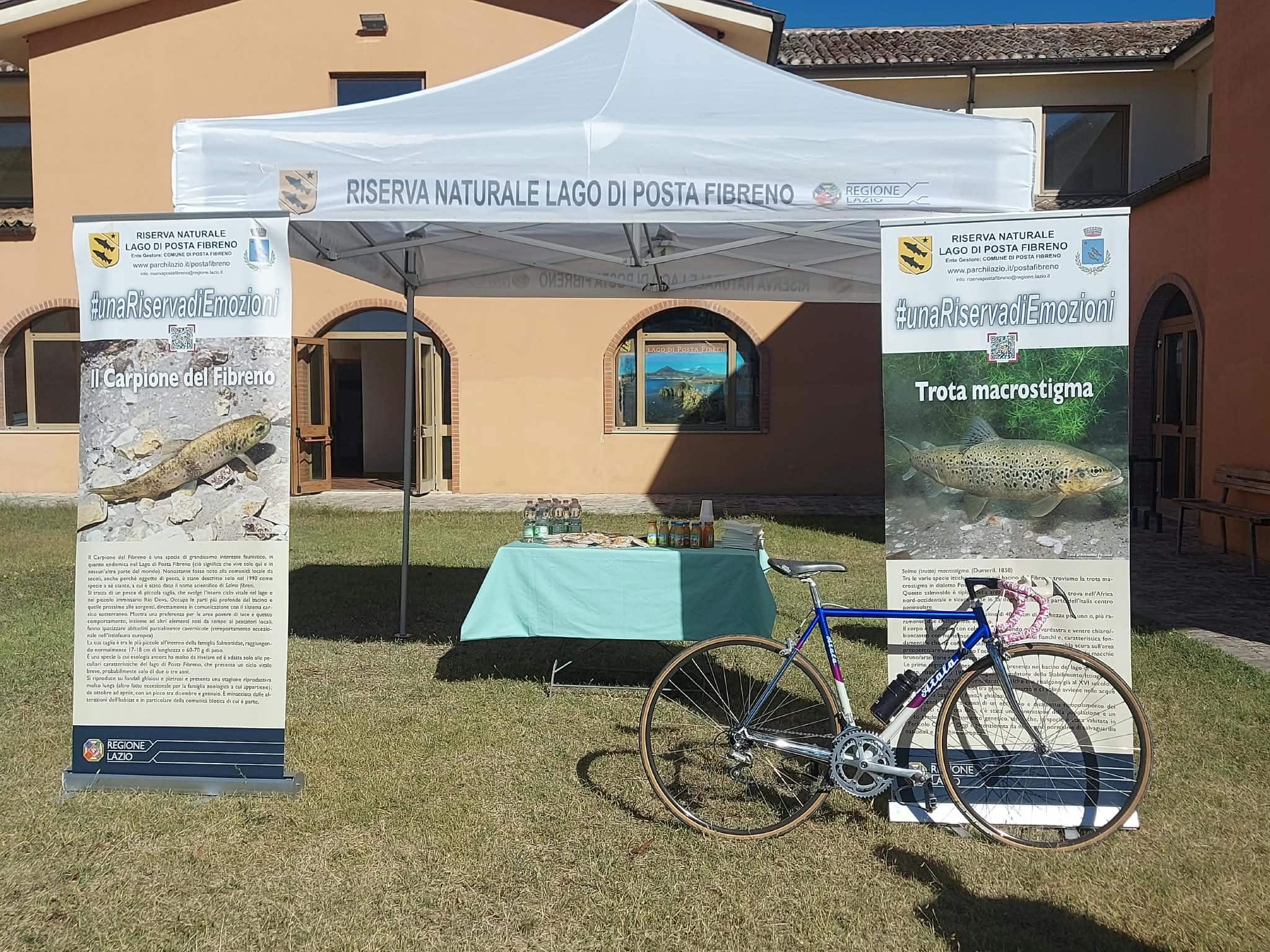 La pedalata "Dalle Cascate al Lago"
