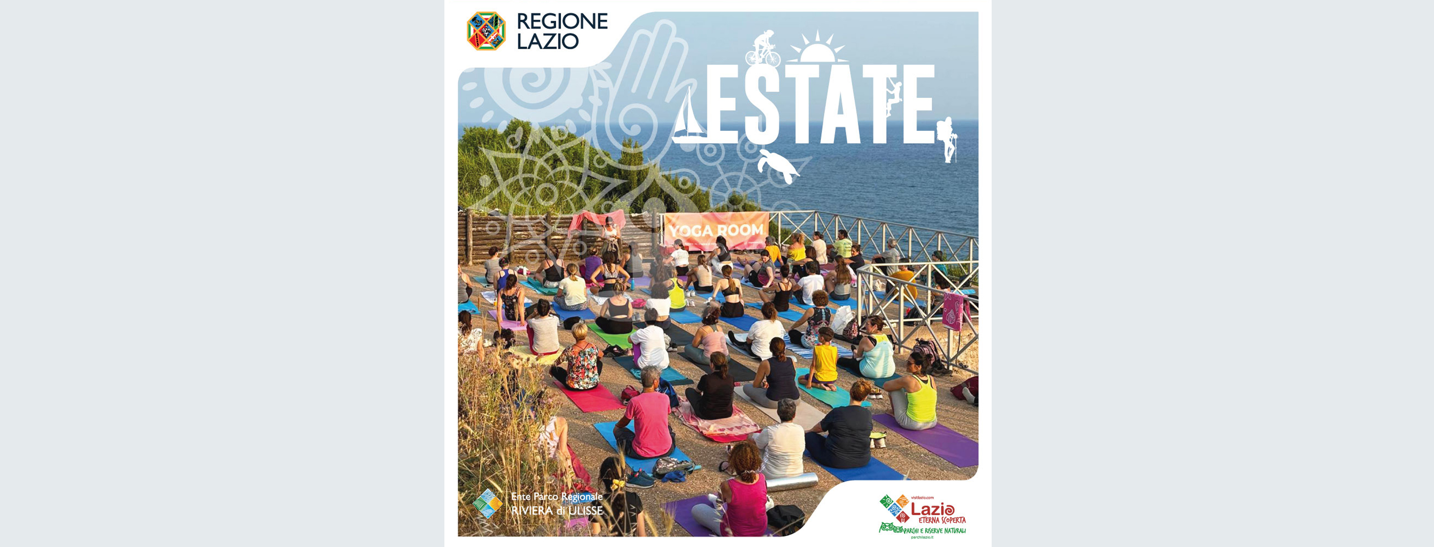 Yoga al tramonto sulla terrazza di Mamurra.